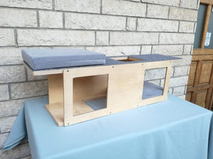 Cat Wall Shelf Bed - Wally Tunnel - Scratchy Things Premium Pet Furniture