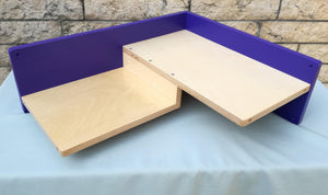 Cat Wall Shelf Corner - Wally Combo Corner - Scratchy Things Premium Pet Furniture