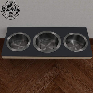 Cat Wall Shelf Feeder - Wally Feeder - Scratchy Things Premium Pet Furniture