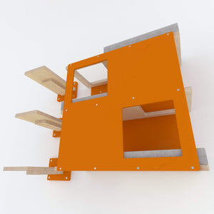 Cat Wall Shelf Step Bed Bundle - Wally Loft Bundle - Scratchy Things Premium Pet Furniture