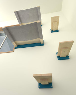 Cat Wall Shelf Step Bed Hammock Bundle - Wally Snooze Bundle - Scratchy Things Premium Pet Furniture