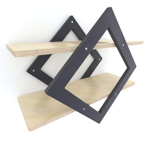 Cat Wall Shelf - Wally Gem - Scratchy Things Premium Pet Furniture