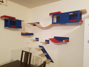 Car Wall Step Stairs - Wally 3-Step - Scratchy Things Premium Pet Furniture