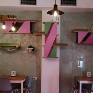 Big Cat Wall Shelf Bed Box - BigCat Sharp Stacker - Scratchy Things Premium Pet Furniture