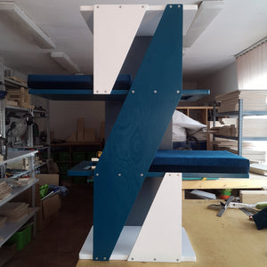 Big Cat Wall Shelf Bed Box - BigCat Sharp Stacker - Scratchy Things Premium Pet Furniture