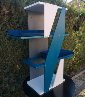 Big Cat Wall Shelf Bed Box - BigCat Sharp Stacker - Scratchy Things Premium Pet Furniture