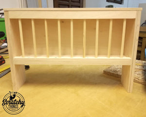 Bunny Rabbit Hay Rack Manger Nibbler HayWall Scratchy Things - Nibbler HayWall - Scratchy Things Premium Pet Furniture