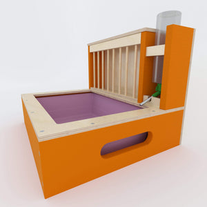 Rabbit Hay Feeder Water Litter box - Nibbler Combo Mini Spectra - Scratchy Things Premium Pet Furniture