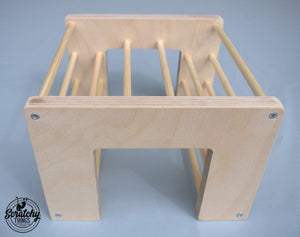 Rabbit Hay Rack Feeder Tunnel - Nibbler HayTunnel Mini - Scratchy Things Premium Pet Furniture