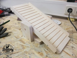 Rabbit Seesaw Toy - Nibbler Seesaw - Scratchy Things Premium Pet Furniture