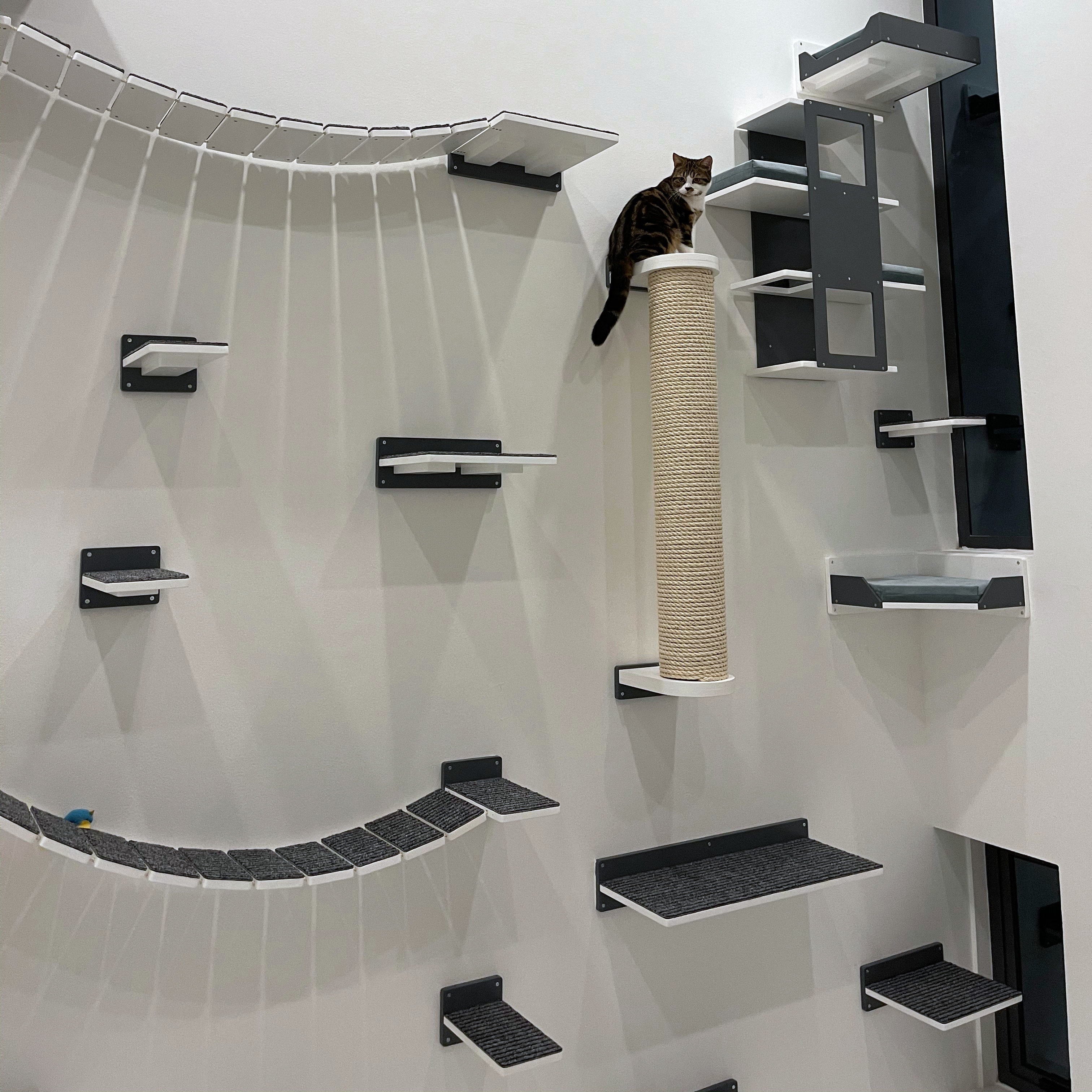 Spring Cat Wall Making of a Custom Cat Wall – Scratchy Things