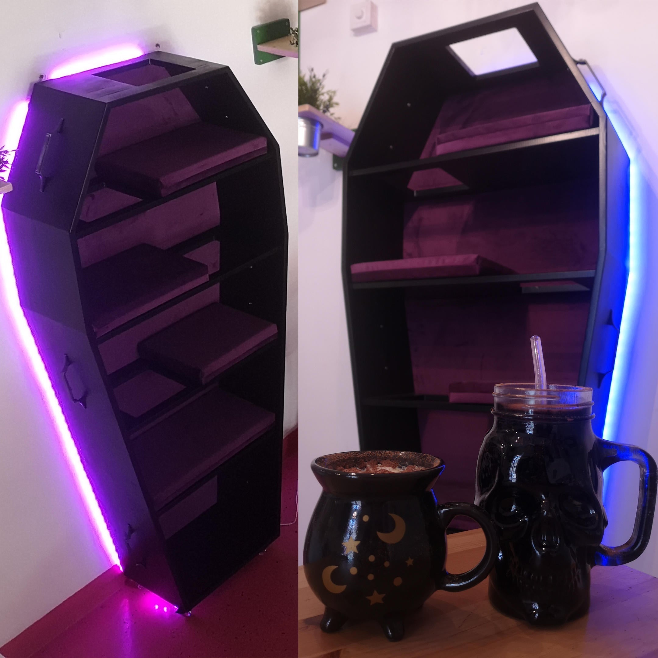 Making of a Custom Coffin Cat Climber