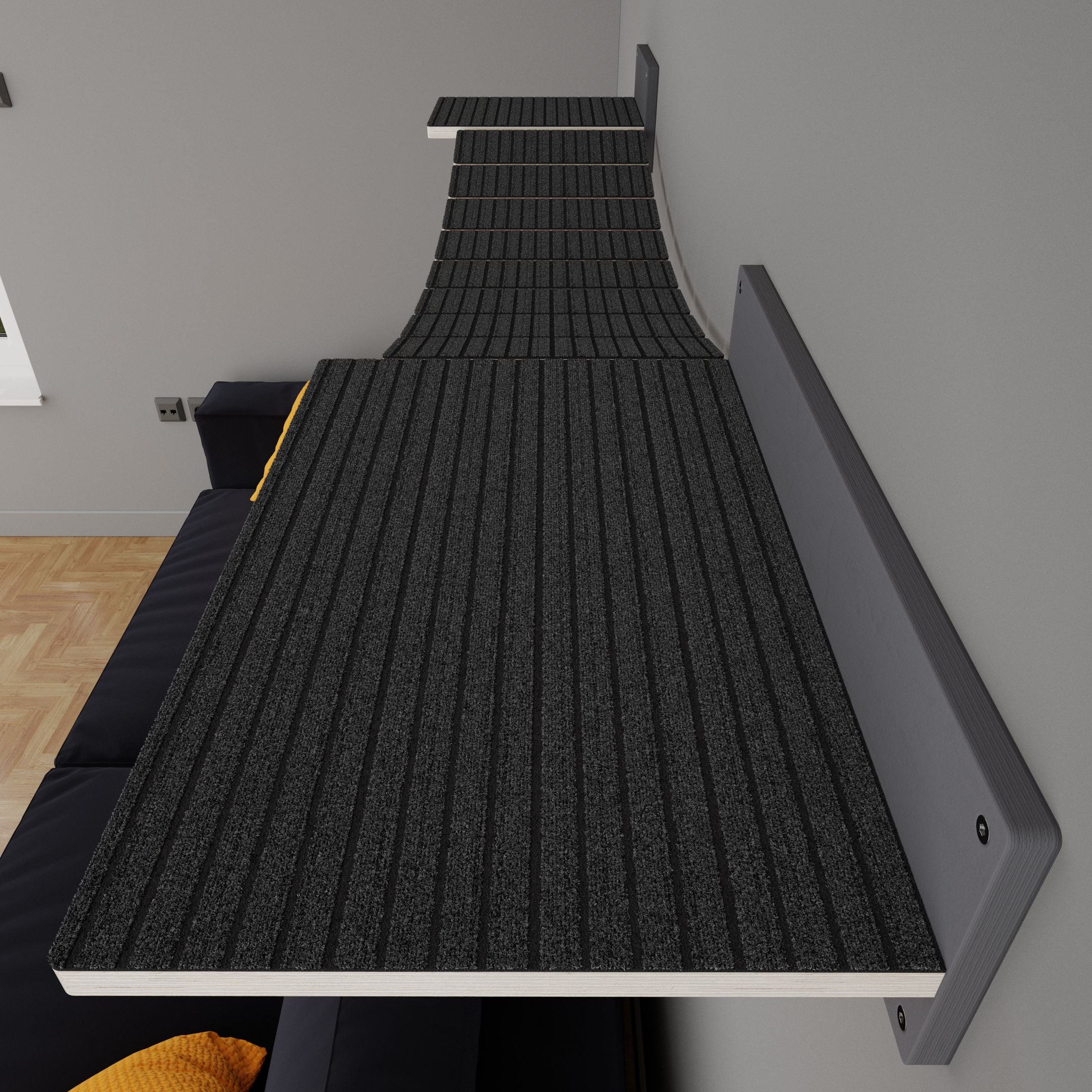 BigCat WideBridge - Large cat bridge with wide slats