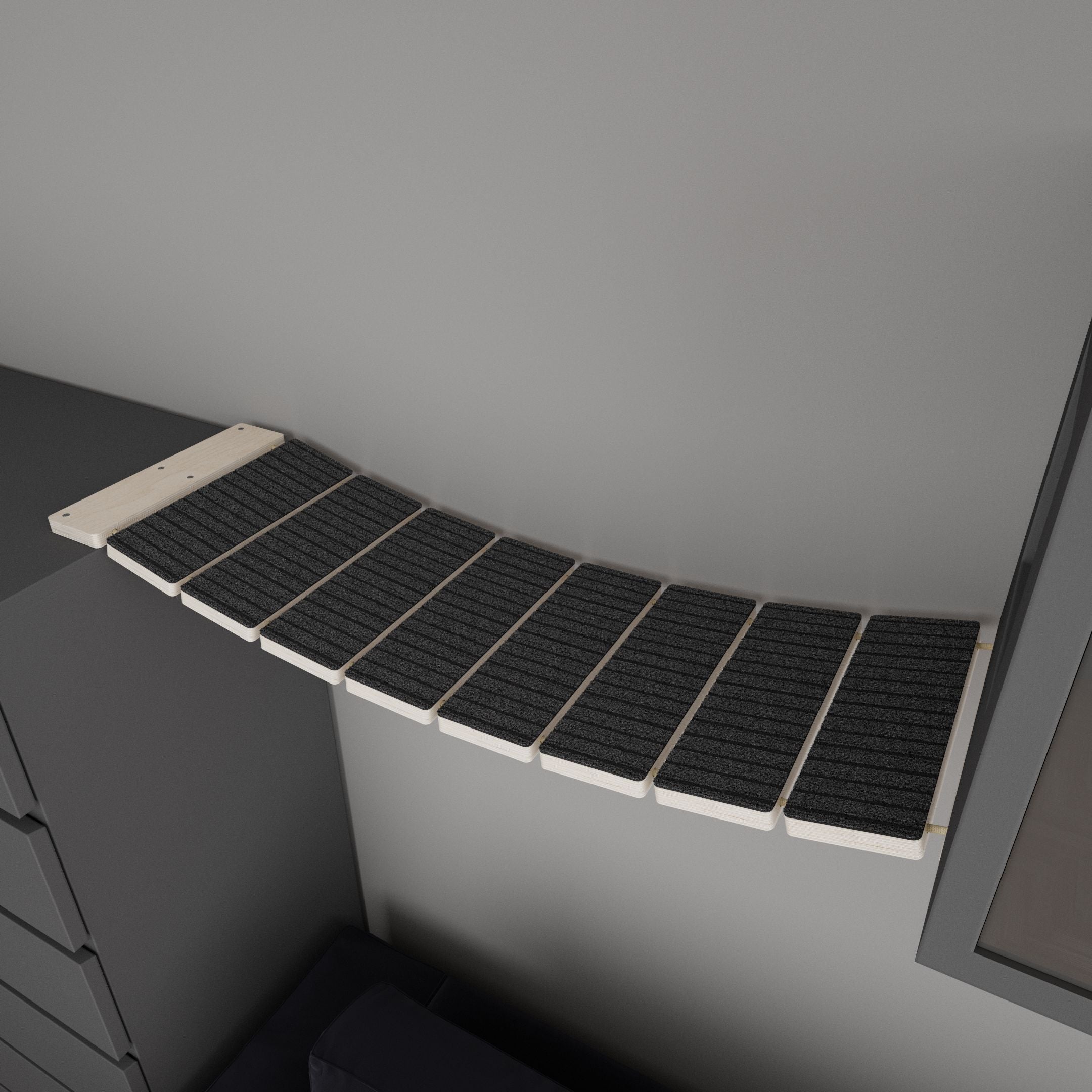 BigCat WideBridge - Large cat bridge with wide slats