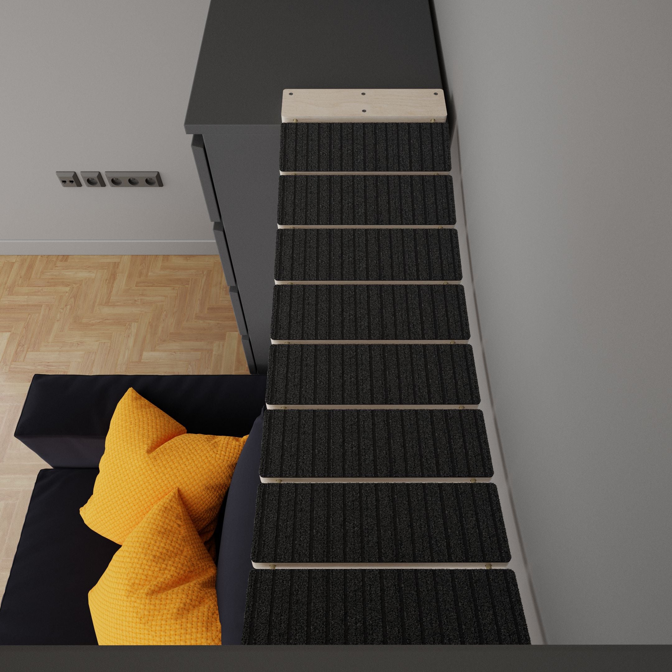 BigCat WideBridge - Large cat bridge with wide slats