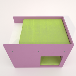 Cat Box Feeder House Bed - Boxy BnB - Scratchy Things Premium Pet Furniture