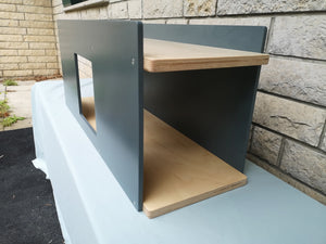 Bunny Rabbit House Box Tunnel - Nibbler Tunnel - Scratchy Things Premium Pet Furniture