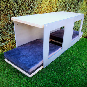 Cat Ceiling Shelf Bed - Wally Tunnel Top - Scratchy Things Premium Pet Furniture