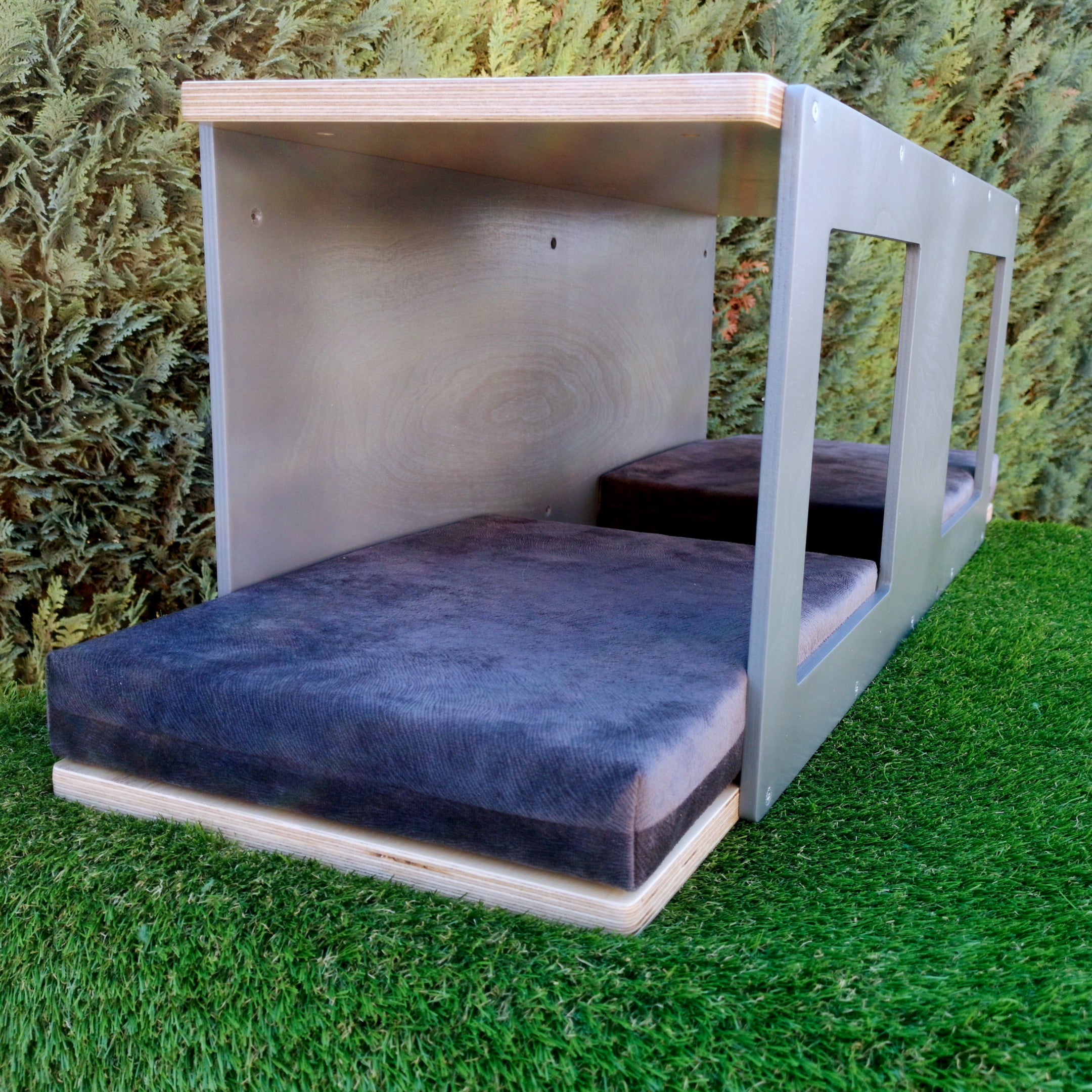 Cat Ceiling Shelf Bed - Wally Tunnel Top - Scratchy Things Premium Pet Furniture