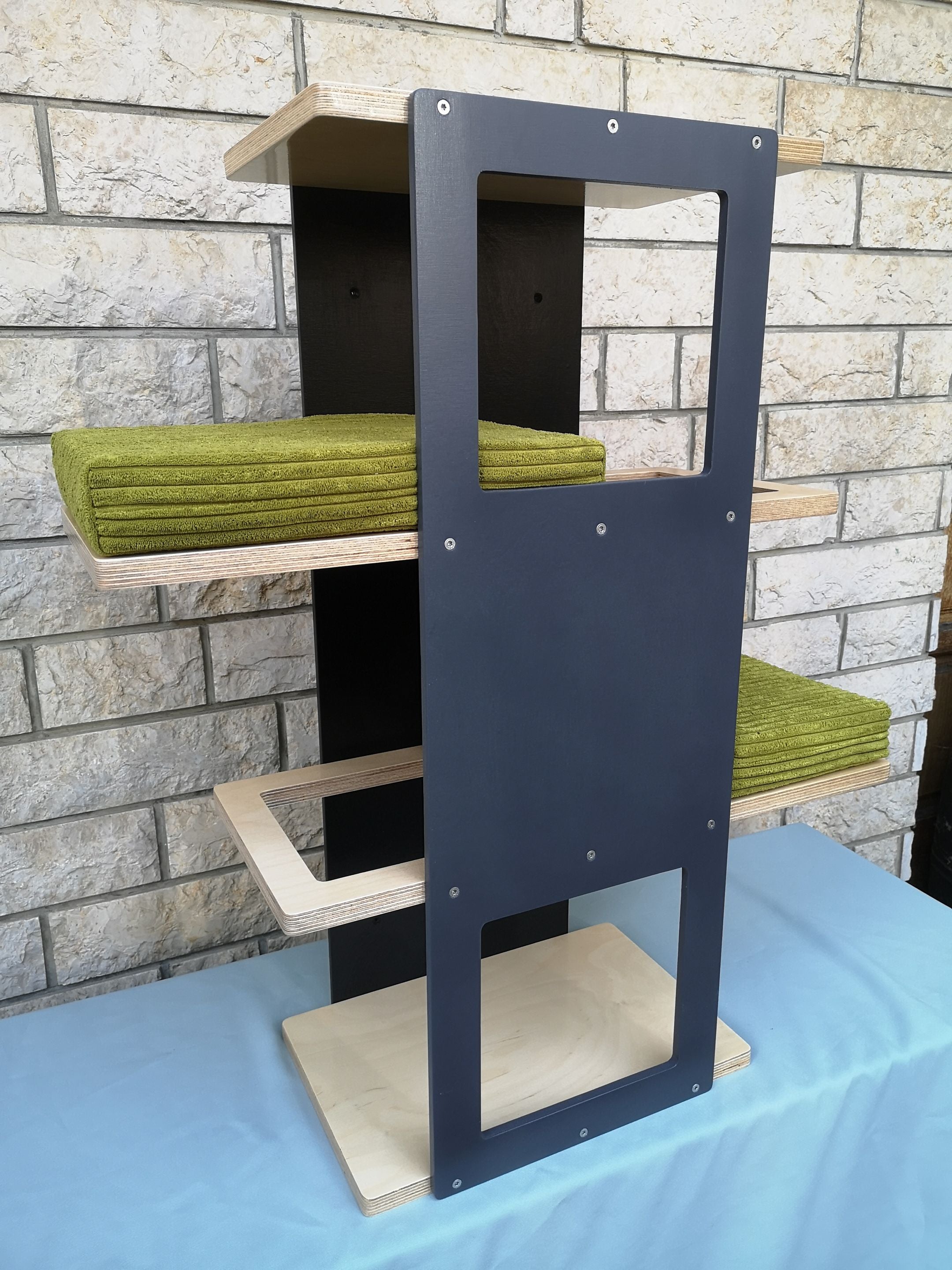 Cat Wall Shelf Bed - Wally Stacker - Scratchy Things Premium Pet Furniture