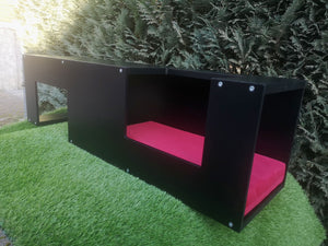 Cat Wall Shelf Bed Tunnel - Wally Mezzanine - Scratchy Things Premium Pet Furniture