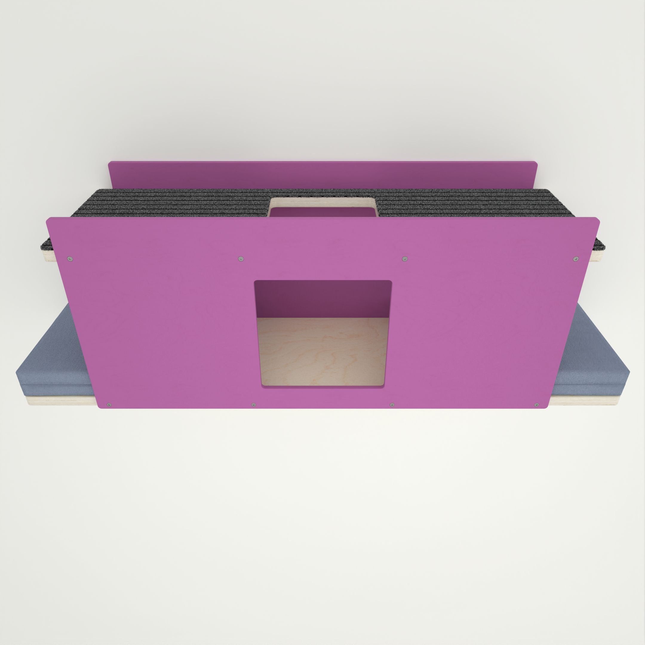 Cat Wall Shelf Bed Tunnel Bridge - Wally BridgeTunnel - Scratchy Things Premium Pet Furniture