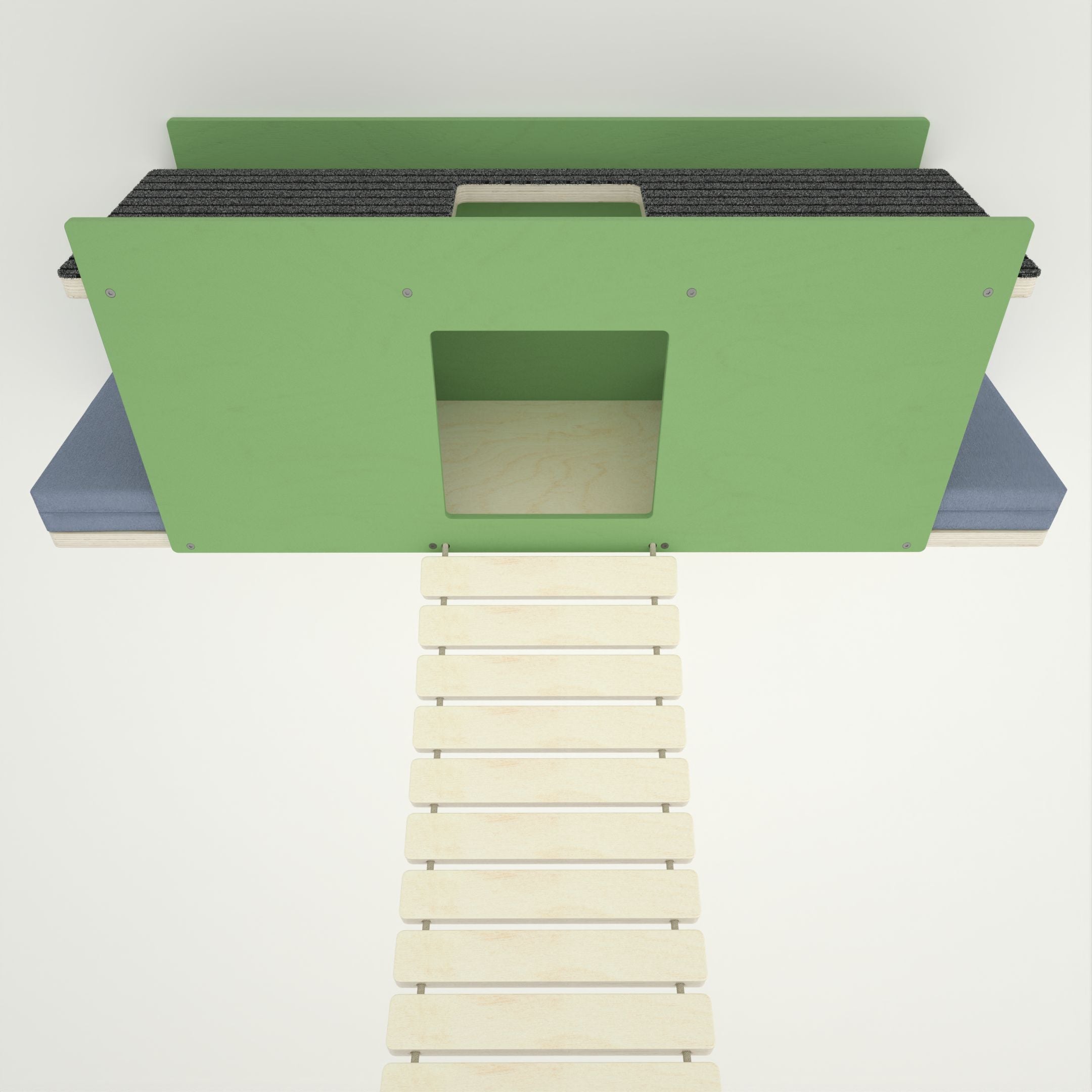 Cat Wall Shelf Bed Tunnel Bridge - Wally BridgeTunnel - Scratchy Things Premium Pet Furniture