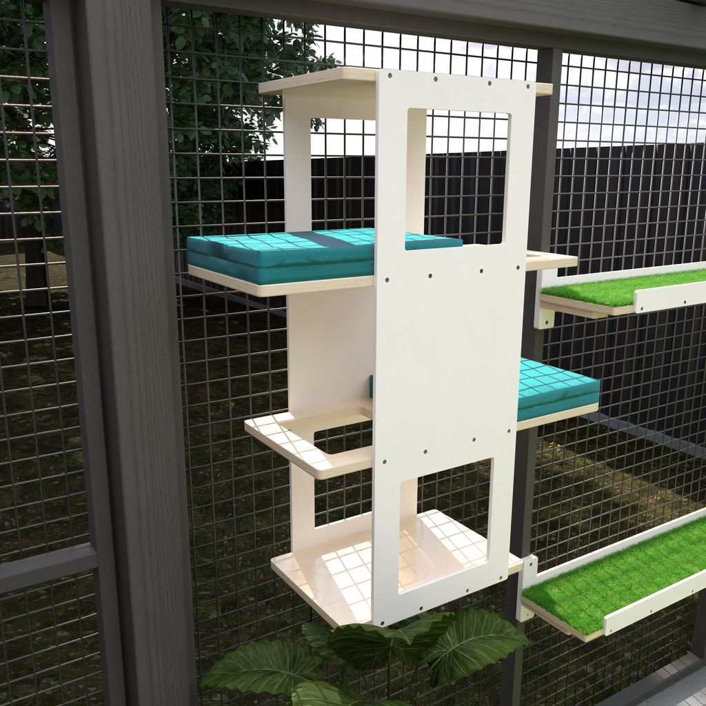 Outdoor Cat Furniture - Catio BigCat Stacker from Scratchy – Scratchy ...