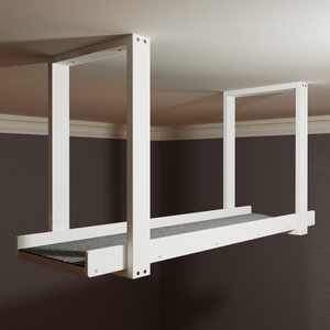 Cat Ceiling Shelf - Wally Skyway - ceiling mounted cat shelf, feline highway, walkway - Scratchy Things Premium Pet Furniture