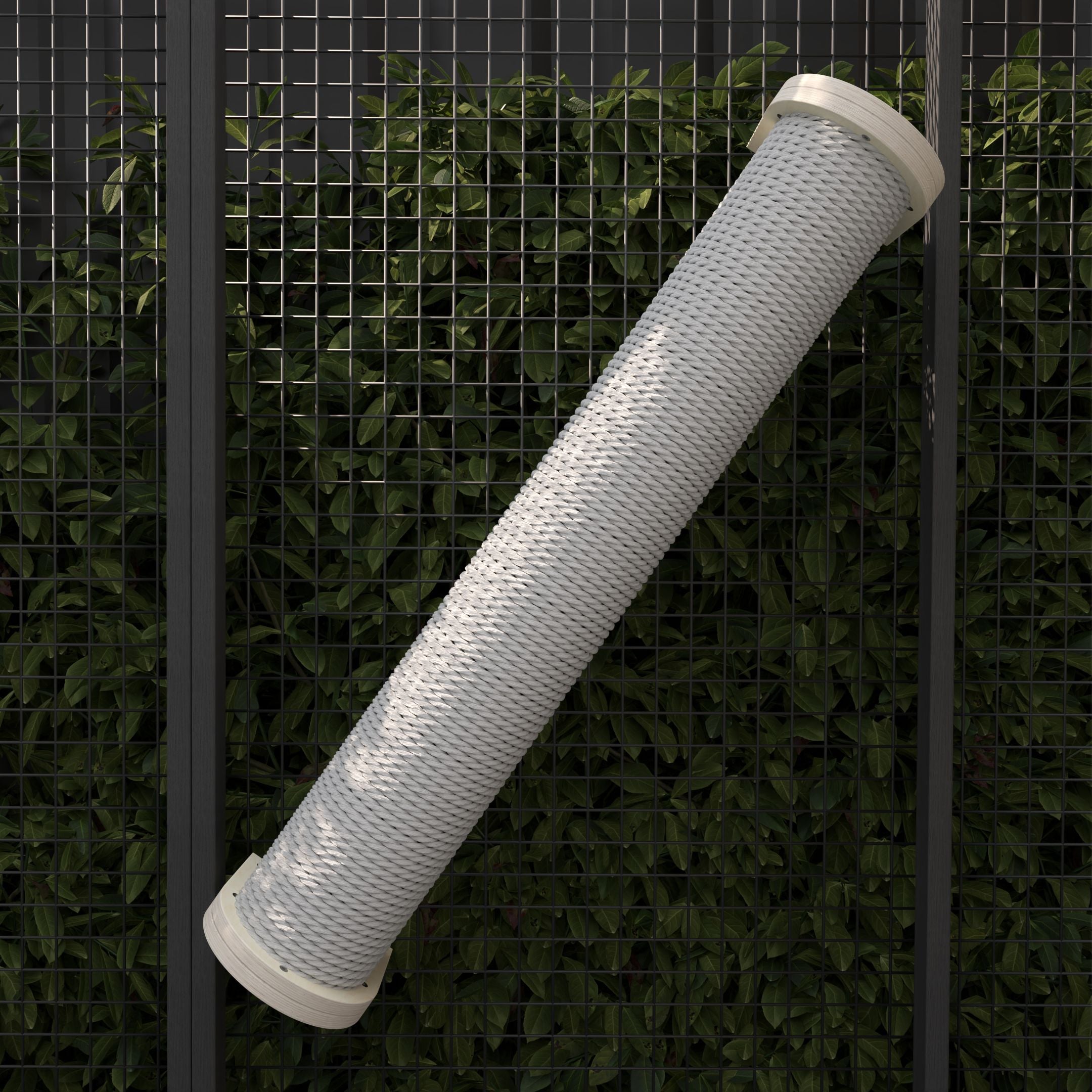 Catio Chonk Scratching Post Angle - Outdoor large cat leaning / angled scratching pole