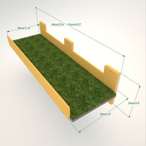 Catio Cat Wall Shelf Bed Perch Walkway Step - Catio BigCat Walkway - outdoor fixed shelf for large cats - Scratchy Things Premium Pet Furniture