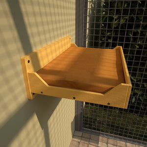 Catio Big Cat Wall Shelf Bed Cot Hammock - Catio Giant Flat Plus - Scratchy Things Premium Pet Furniture