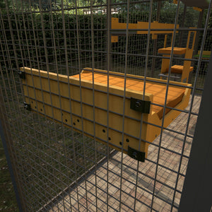 Catio Big Cat Wall Shelf Bed Cot Hammock - Catio Giant Flat Plus - Scratchy Things Premium Pet Furniture