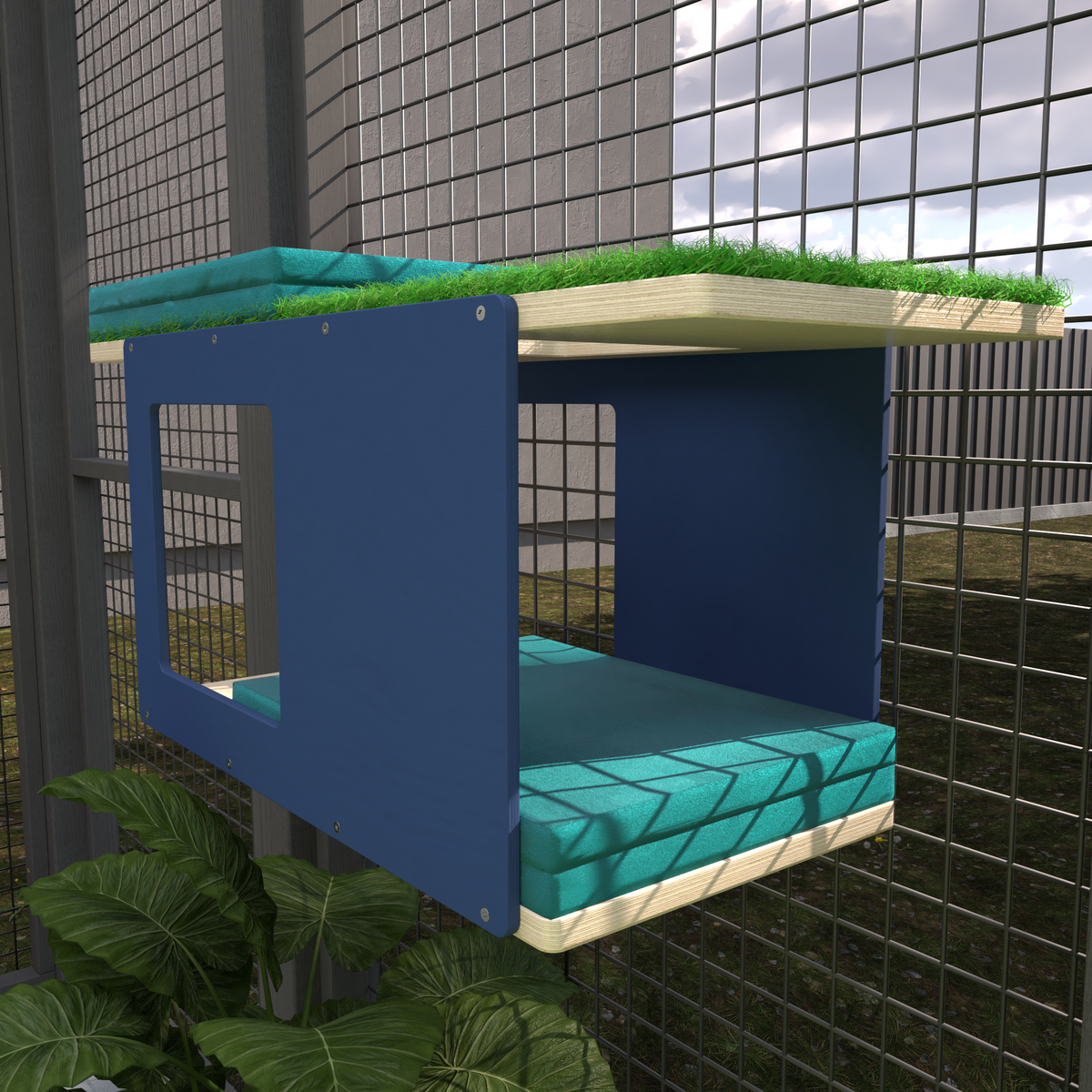 Outdoor Cat Furniture - Catio BigCat Tunnel Mini from Scratchy Things