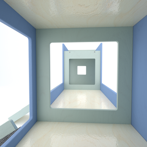 Rabbit House Box Tunnel Castle Fortress - Nibbler Castle - Scratchy Things Premium Pet Furniture