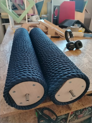 Cat Wall Scratching Pole Post Shelf - Wally Post / Mounty Thin - Extension pieces - Scratchy Things Premium Pet Furniture