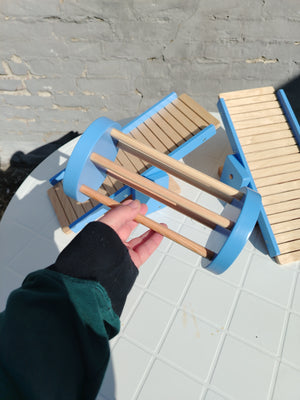 Rabbit Seesaw Toy - Nibbler Cylinder - Scratchy Things Premium Pet Furniture