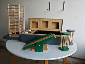 Rabbit Seesaw Toy - Nibbler Seesaw - Scratchy Things Premium Pet Furniture