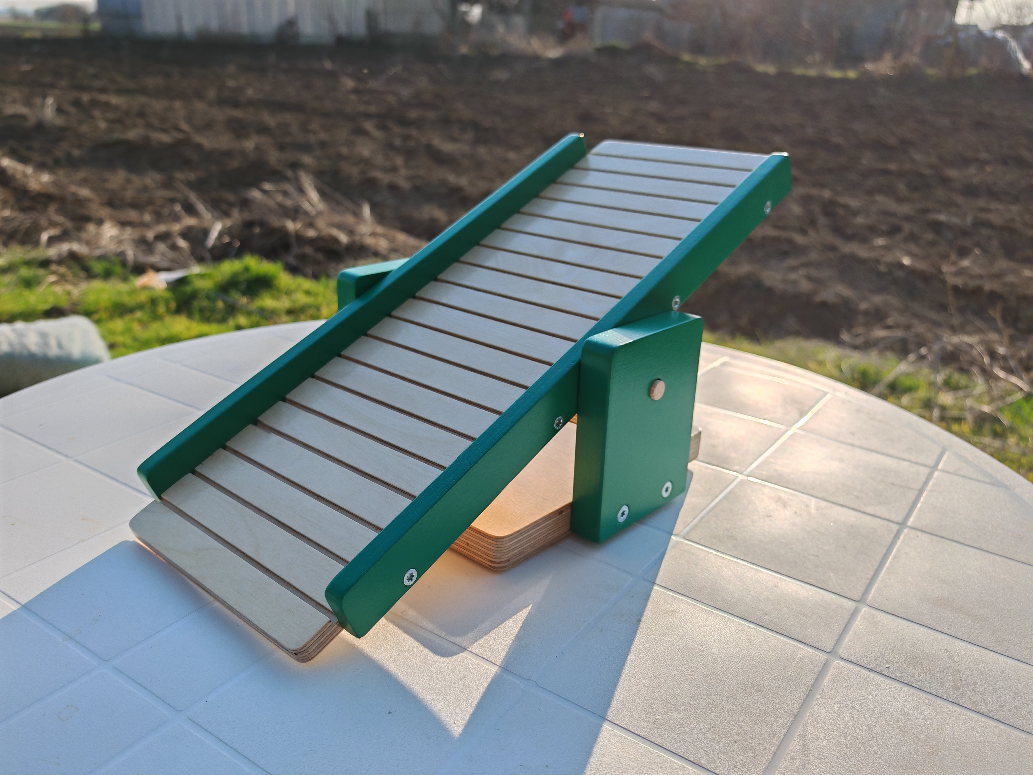 Rabbit Seesaw Toy - Nibbler Seesaw - Scratchy Things Premium Pet Furniture