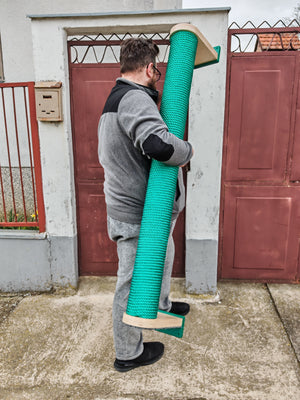 Cat Wall Scratching Pole Post Shelf - Mounty Post - Scratchy Things Premium Pet Furniture