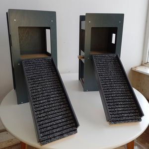 Rabbit House Box Tunnel Castle Fortress - Nibbler Castle - Scratchy Things Premium Pet Furniture