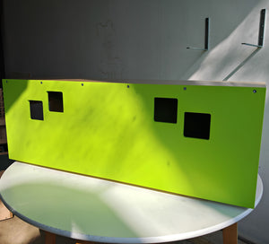 Rabbit House Box Tunnel Castle Fortress - Nibbler Longhouse - Scratchy Things Premium Pet Furniture