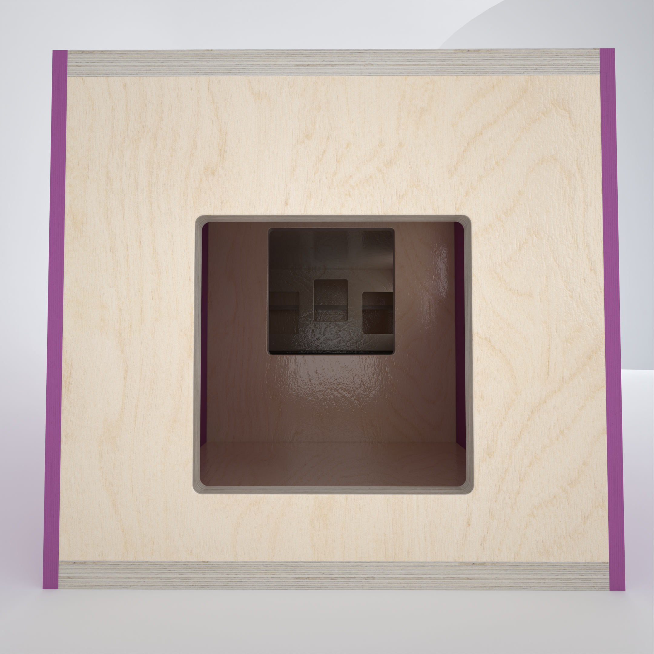 Rabbit House Box Tunnel Castle Fortress - Nibbler Longhouse - Scratchy Things Premium Pet Furniture