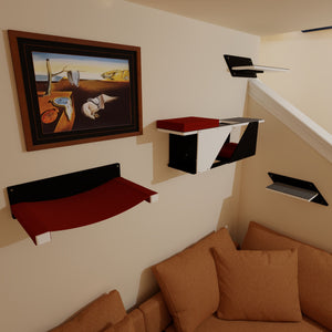 Custom Bundle - Custom Wally Stairwell Bundle - Scratchy Things Premium Pet Furniture