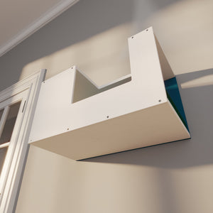 Cat Wall Shelf Bed - Wally BigCat Mezzanine Mini - Scratchy Things Premium Pet Furniture