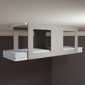 Big Cat Wall Shelf Bed Tunnel - Wally BigCat Tunnel Top - Scratchy Things Premium Pet Furniture