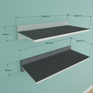Cat Wall Shelf Step - Wally Flat - Scratchy Things Premium Pet Furniture