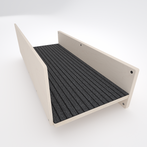 Cat Shelf Walkway Bridge Disabled Cat - Wobbly Flat - Scratchy Things Premium Pet Furniture