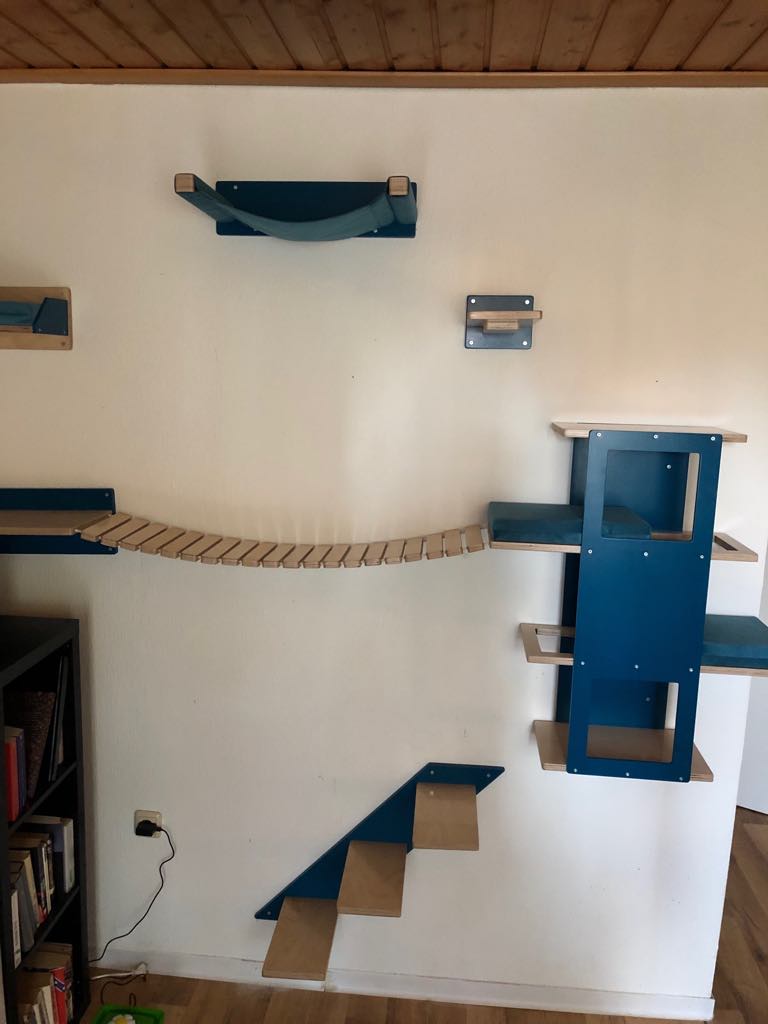 Car Wall Step Stairs - Wally 3-Step - Scratchy Things Premium Pet Furniture