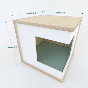 Cat Wall Shelf Bed Corner Box - Wally CornerBox - Scratchy Things Premium Pet Furniture